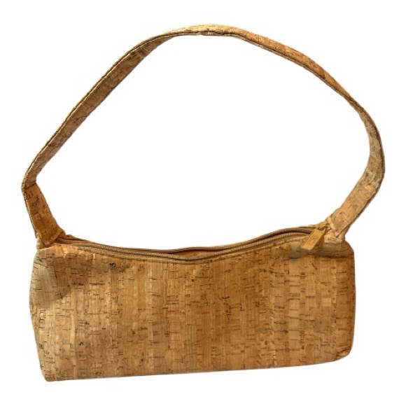 Bags by Pinky Natural Cork shoulder Made in USA. - Picture 2 of 13